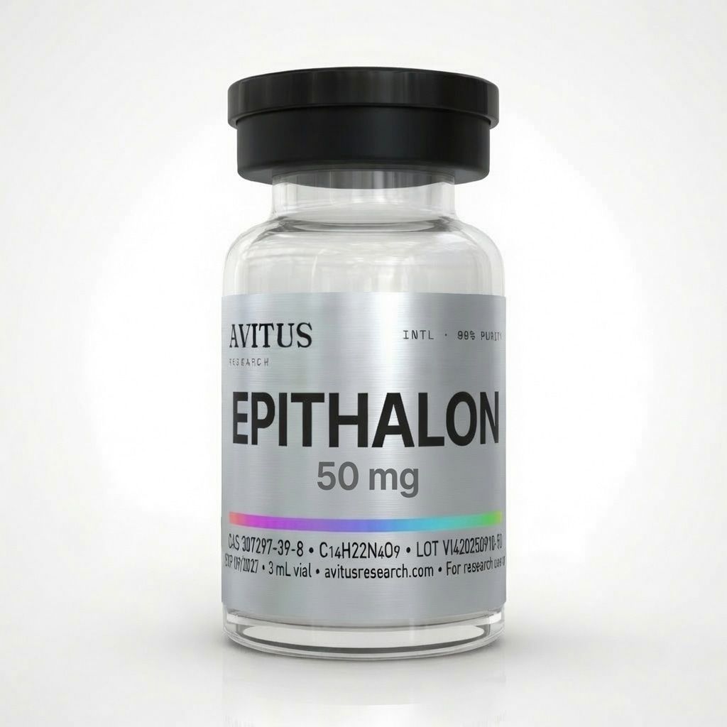 Epithalon research vial