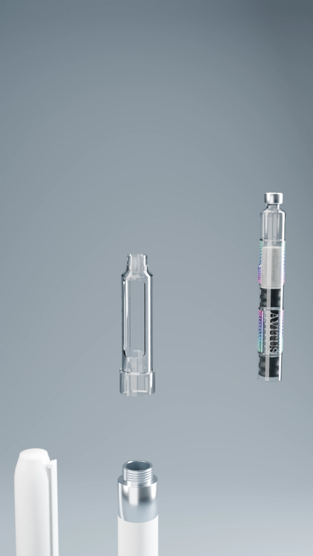 Open cartridge holder